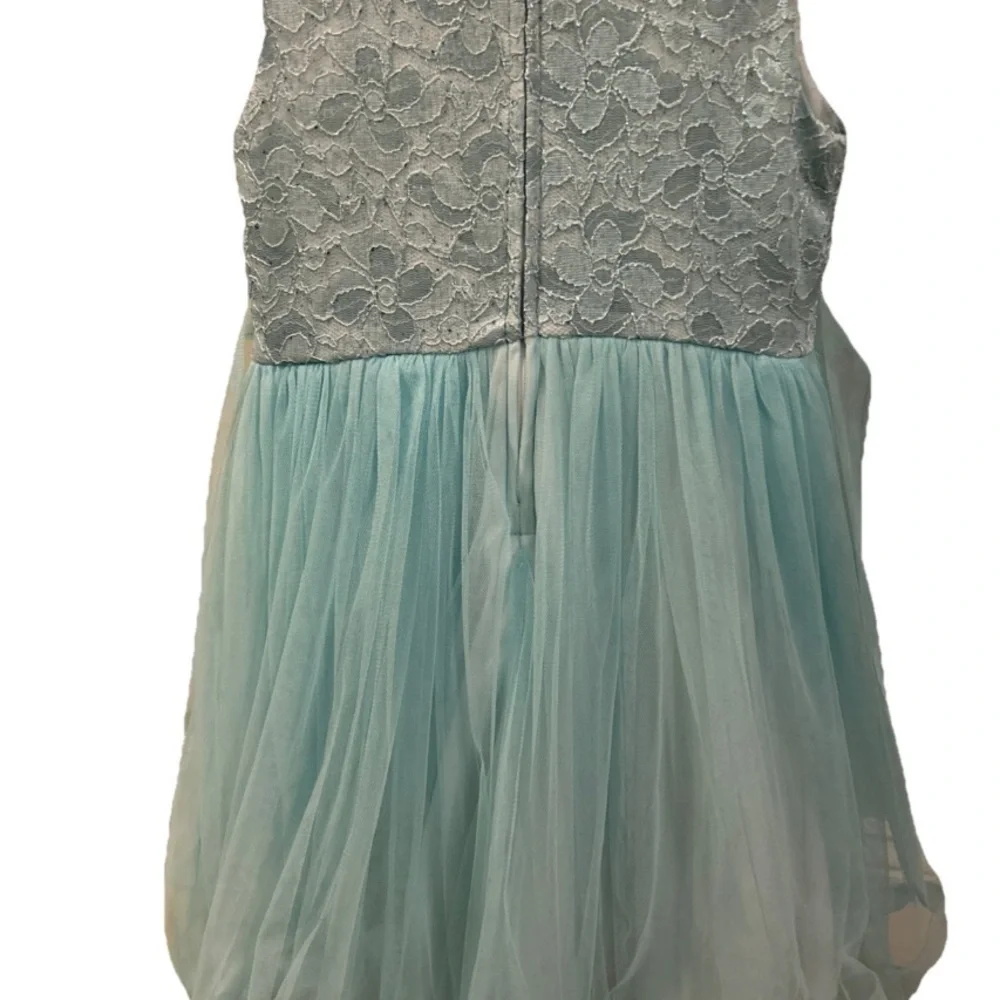 Jessica Ann Blue Lace Dress 6X